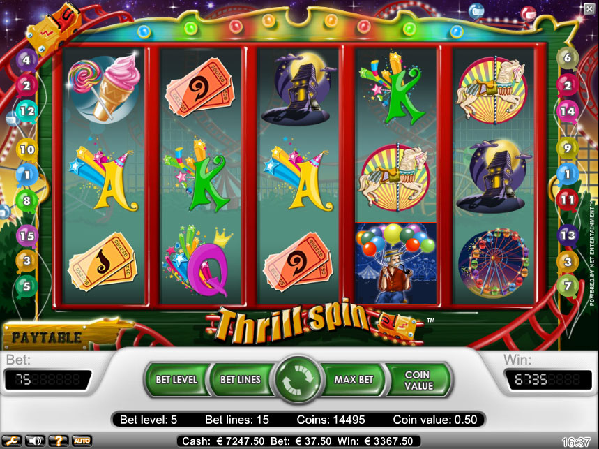 Thrill Spin Slot Machine